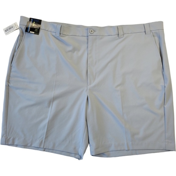 NWT Roundtree & Yorke Performance gray lightweight extreme comfort 9” shorts 50 - Picture 1 of 12